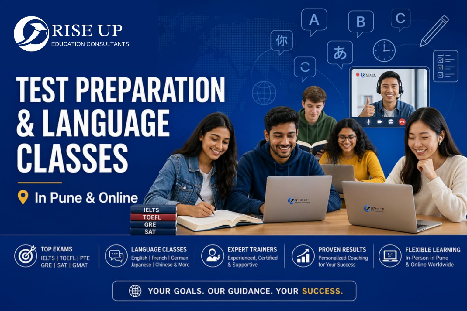 Test Preparation & Language Classes in Pune & Online