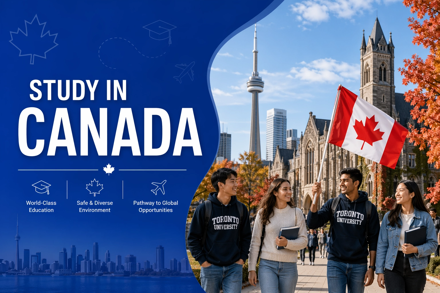 Study in Canada for Indian Students with RiseUp Education