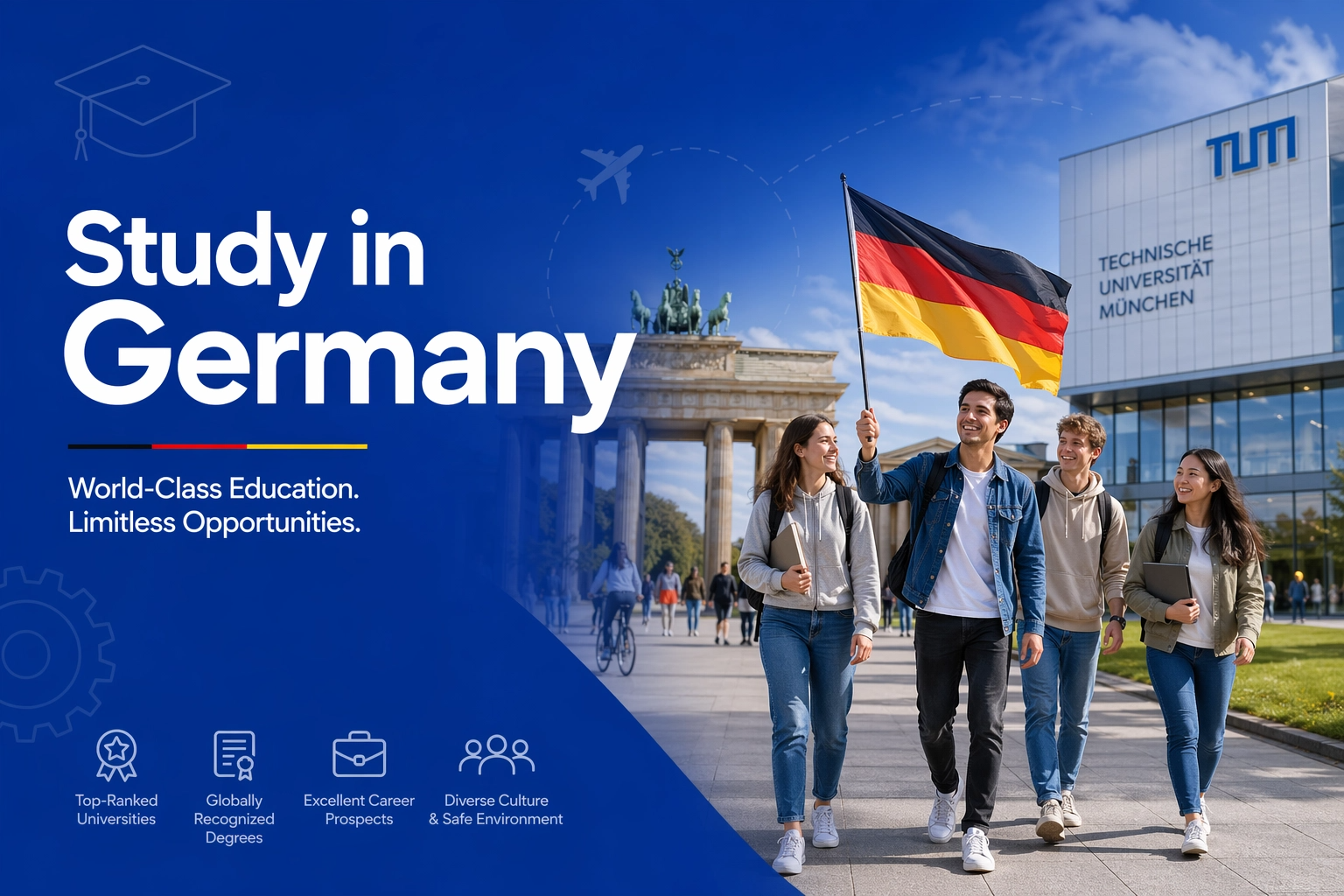 Study in Germany for Indian Students | Public Universities & Free Education